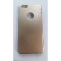 Силиконов калъф iPhone 6/6s Plus Jelly Case златен
